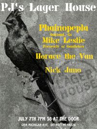 Phainopepla, Mike Leslie, Horace the Van & Nick Juno