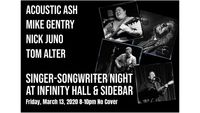 Singer-Songwriter Night at Infinity Hall & Sidebar