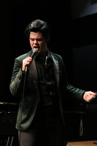 Oliver Harris at the Aroma Cafe Bar
