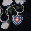 The Guiding Light Necklace | Star Necklace | RPG Jewelry | Amulet of Arcturus | Heart Chakra Healing Crystal