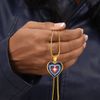 The Guiding Light Necklace | Star Necklace | RPG Jewelry | Amulet of Arcturus | Heart Chakra Healing Crystal