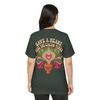 Cacao Ceremony T-Shirt | Gamer Apparel | Heart Chakra Clothing | RPG Shirt | Spiritual Wellness Tee