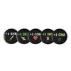 RPG Enamel Pin Set | Gamer Accessories | Dungeons and Dragons Gift | Stat Boost Pin