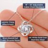 Couch Co-Op Conspirator Love Knot Necklace | Origins of Orion | Love That Transcends Dimensions
