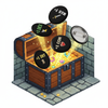 RPG Enamel Pin Set | Gamer Accessories | Dungeons and Dragons Gift | Stat Boost Pin