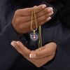 The Guiding Light Necklace | Star Necklace | RPG Jewelry | Amulet of Arcturus | Heart Chakra Healing Crystal