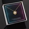 Couch Co-Op Conspirator Love Knot Necklace | Origins of Orion | Love That Transcends Dimensions