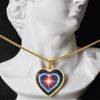 The Guiding Light Necklace | Star Necklace | RPG Jewelry | Amulet of Arcturus | Heart Chakra Healing Crystal