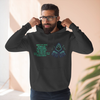 Mantle of Focus Hoodie RPG Gamer Gift | Pixel Art Pullover | Deep Work Concentration Apparel | Arcane Fantasy Hoodie | Origins of Orion