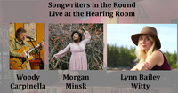 Woody Carpinella, Morgan Minsk and Lynn Bailey Witty at RISA Songwriters in the Round