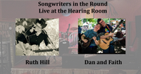 Ruth Hill and Dan and Faith - Songwriters in the Round presented by Mushroom Musicians