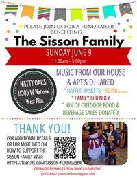 Fundraiser Benefiting The Sisson Family