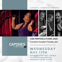 Lisa Particelli's GNO vocalist-friendly Jazz Jam (co-host)