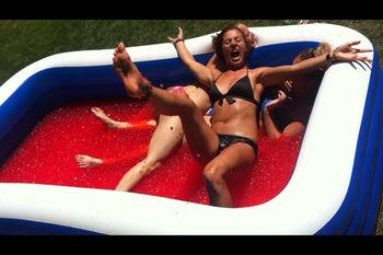 Jello Wrestling Champion
