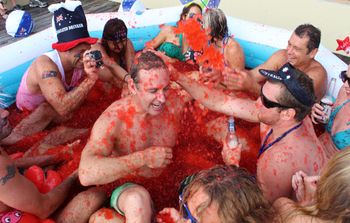 Crazy Jello pool
