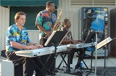 Caribbean_Jazz_Gig Arnie Stanton, Ralph Brown, & myself
