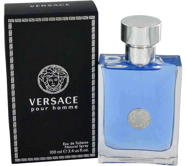 Versace Pour Homme Cologne 3.4 oz Eau De Toilette Spray FOR MEN