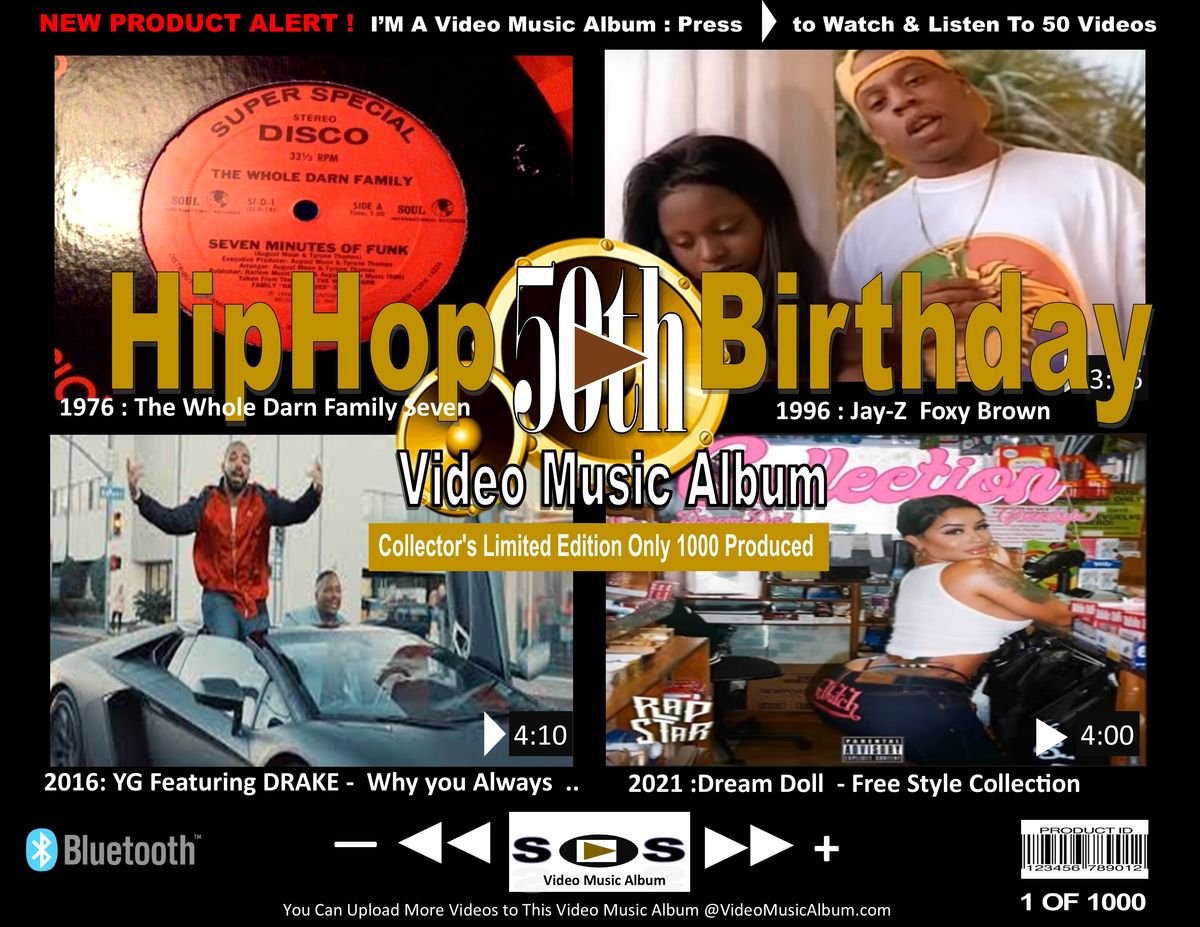 50 Years of Hip-Hop Video Music Album 