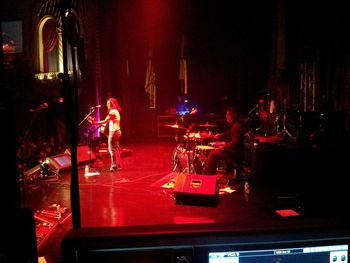 On Stage....Gretchen Wilson opener, May 2013.
