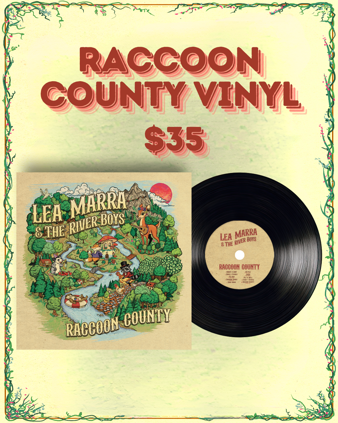  Raccoon County Vinyl 