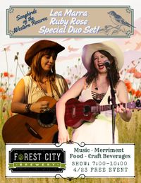 Lea Marra & Ruby Rose Duo Show at Forest City Brewery