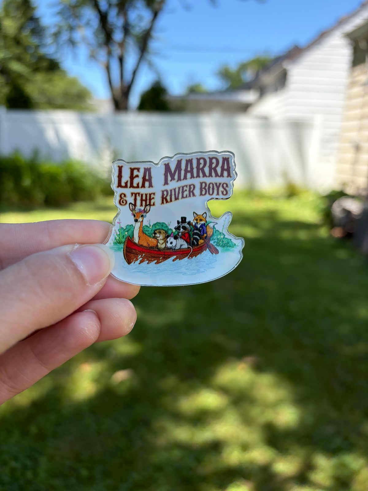 Canoe Magnet 