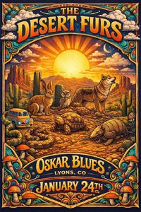 The Desert Furs at Oskar Blues (LYONS)