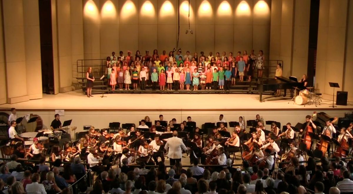 Hatikvah, arrangement for string orchestra and children's choir (2008)