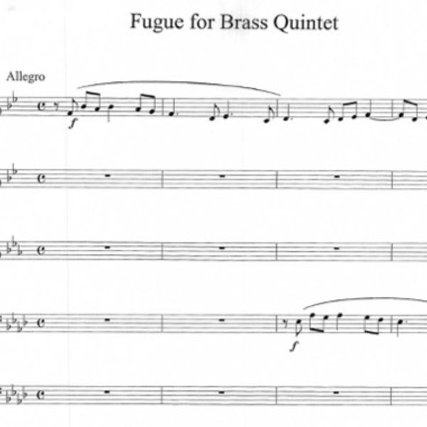 Fugue for Brass Quintet