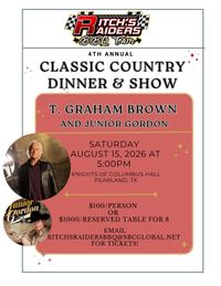 Ritch's Raiders BBQ Team - Classic Country Dinner & Show