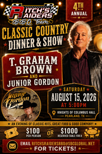 Ritch's Raiders BBQ Team - Classic Country Dinner & Show