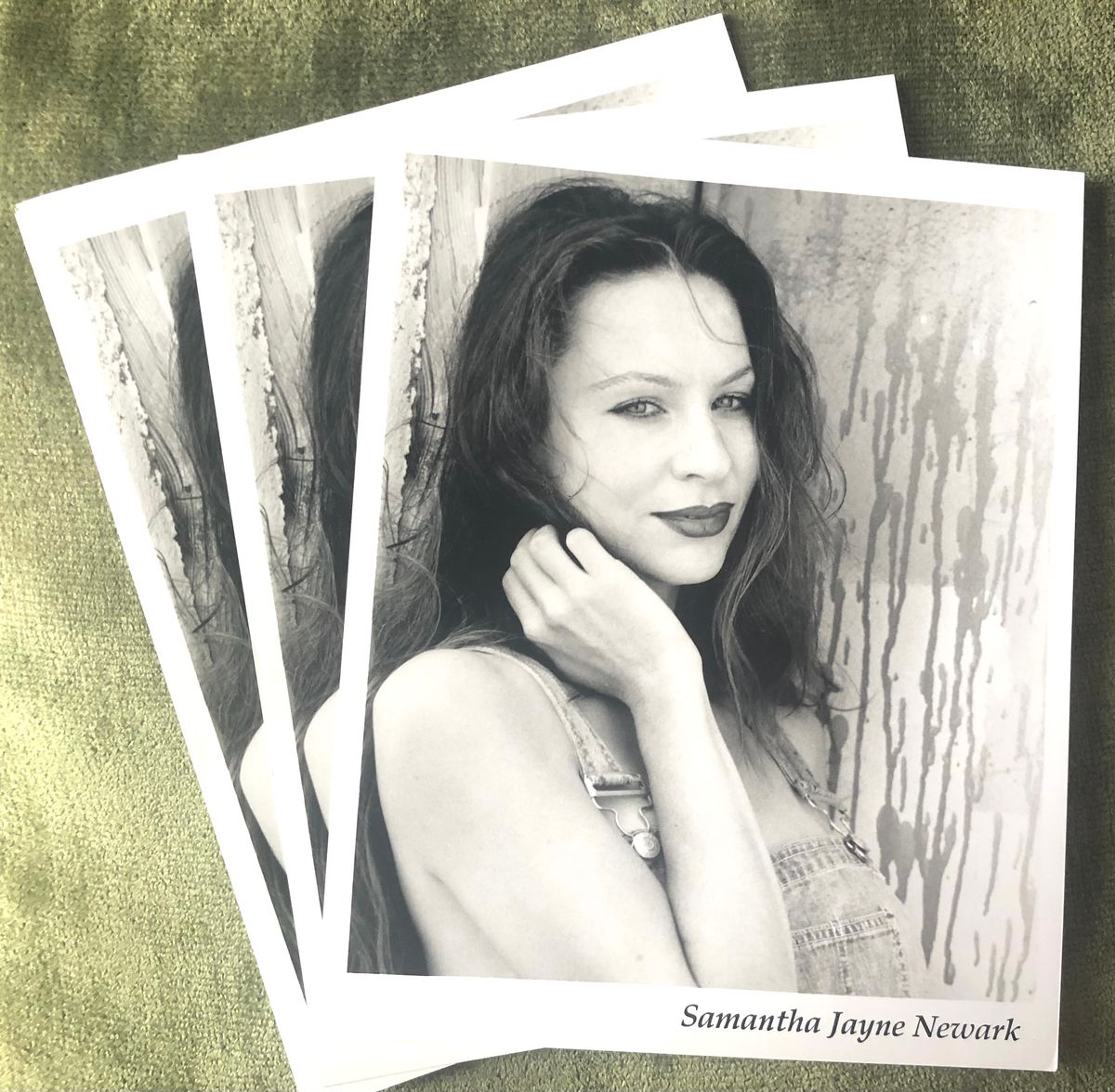 Autographed vintage headshot (Late 90’s) 