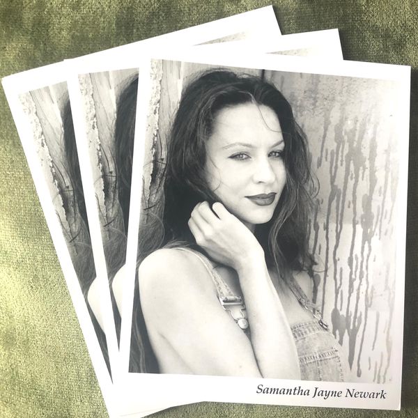 Autographed vintage headshot (Late 90’s) 