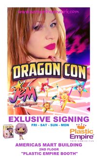 CELEBRITY GUEST SIGNING @ DRAGONCON WITH PLASTIC EMPIRE 