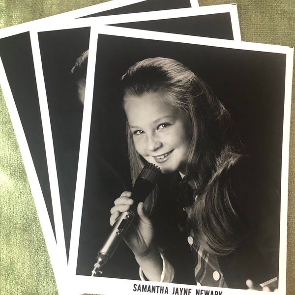 Autographed Vintage glossy headshot (Age 9) 