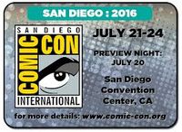 CELEBRITY GUEST @ SAN DIEGO INTERNATIONAL COMIC CON