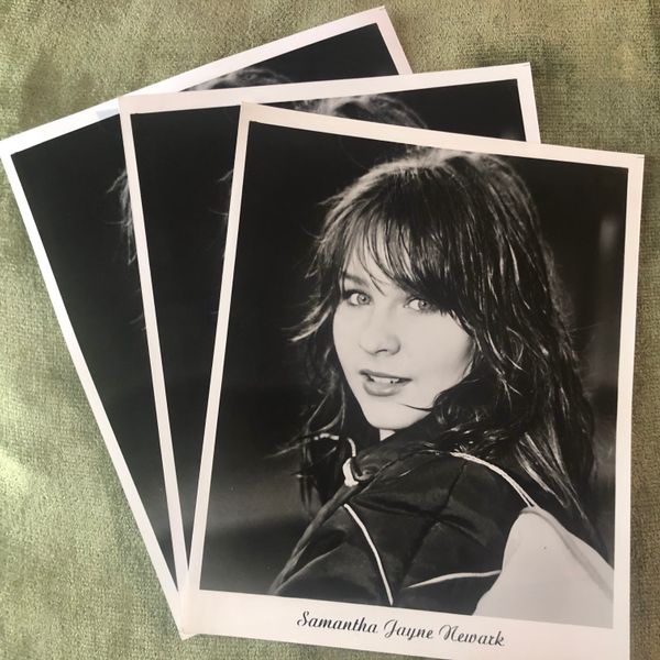 Autographed vintage glossy headshot (Age 14) 