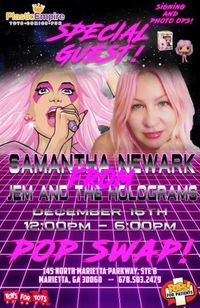 Celebrity guest @ Plastic Empire Pop Swap