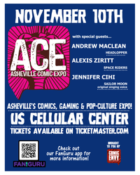Celebrity guest @ ASHVILLE COMIC EXPO