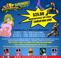 (Celebrity guest ) @ RANGERSTOP'S TOY & POP CULTURE COMIC-CON