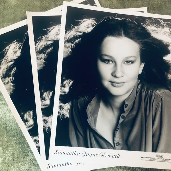 Autographed Vintage glossy Headshot (Age 12)