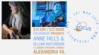 Focus Music & WFMA Present Jillian Matundan & Anne Hills