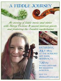 A Fiddle Journey: Marcy Cochran (and friends) at the Arts Barn