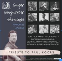 LUNA Singer/Songwriter Showcase: A Tribute to Paul Koors