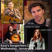 Songwriting Circle with Eli Lev, Juliet Lloyd, Jillian Matundan, & Brent Funkhouser