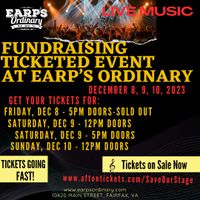 Save Our Stage at Earp's Ordinary 2023