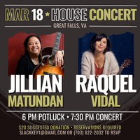 Jillian Matundan & Raquel Vidal House Concert at the Shiba Chalet