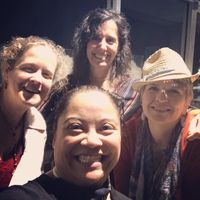 Luna with Marcy Cochran & Jillian Matundan
