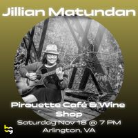 Jillian Matundan @ Pirouette Cafe & Wine Shop