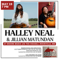 Halley Neal and Jillian Matundan at Moore Music (In the House)